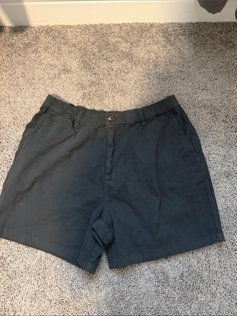 Cove Men's Grey Flat Front Shorts